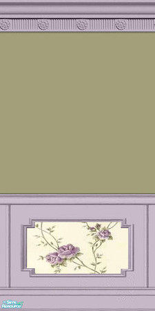 Sims 2 — Rose Garden Walls, Set 5 - 30 by elektra274 — 30 of 30 walls designed to coordinate with my \"Rose