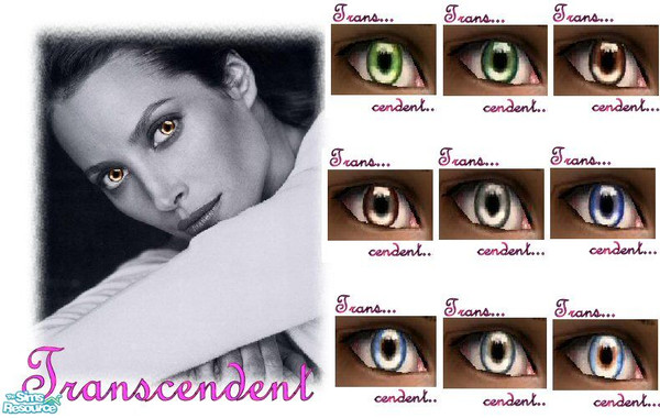 Sims 2 — VF Transcendent Eye Collection by fortunecookie1 — Here are some really fun new eyes with deep, glossy shine