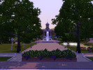 Sims 3 — Cherry-Park by PedDda — I wanted to create a Park which fits better into SunsetValley and to its City Hall. 
