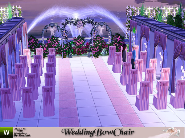 Sims 3 — Two lovely Frilled Chairs by Rosieuk — These are two lovely chairs which are made for your sims that wish that