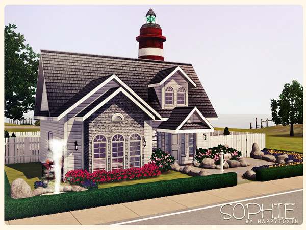 Sims 3 — Sophie by happytoxin — Ahh, luxury! Perfect for empty nesters that would like to downsize, or perhaps for the