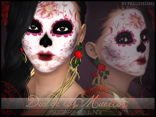 Sims 3 —  by Pralinesims — New sugar skull make up for you! Your sims will love their new look ;) - Fits with all eye-