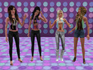 Sims 3 — Katy Perry, Selena gomez and more shirts by S30002 — Katy Perry, Selena Gomez, Lady GaGa and Kesha shirts.
