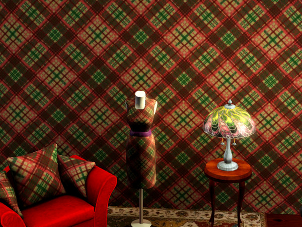 Sims 3 — Vivienne Westwood Pattern by tupelohoney2008 — A beautiful Vivienne Westwood pattern for Sims 3.