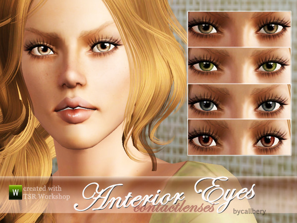 Sims 3 — Anterior Eyes by callbery2 — This is my new 'eye' creation. :] I liked to design,actually 'eye' lol. Anywhere;