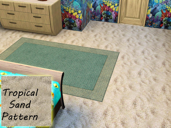 Sims 3 — Tropical Sand by ldanti2 — Bring the outdoors in, to add a real feel to your beach front home