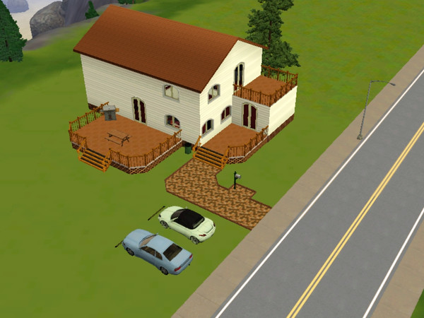 Sims 3 — Deception by nichols87 — Looks can be decieving in this quaint little house. Boring on the outside yet beautiful