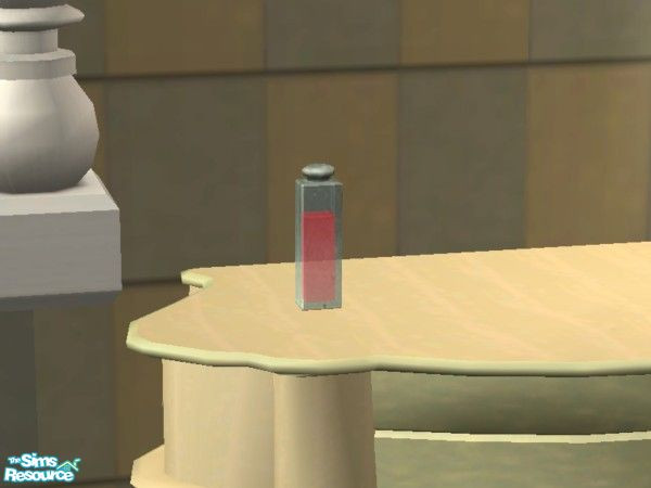 Sims 2 — French Spa - Love Potion 8.5 Perfume by EarthGoddess54 — This is cloned from the real Love Potion in the game.