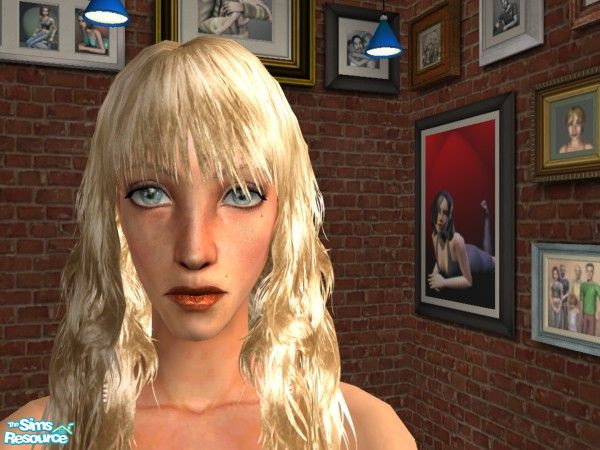 Sims 2 — Daily glam - 5 by FABRAD1 — A natural and glossy lipstick. Made to look natural against your sims skin.