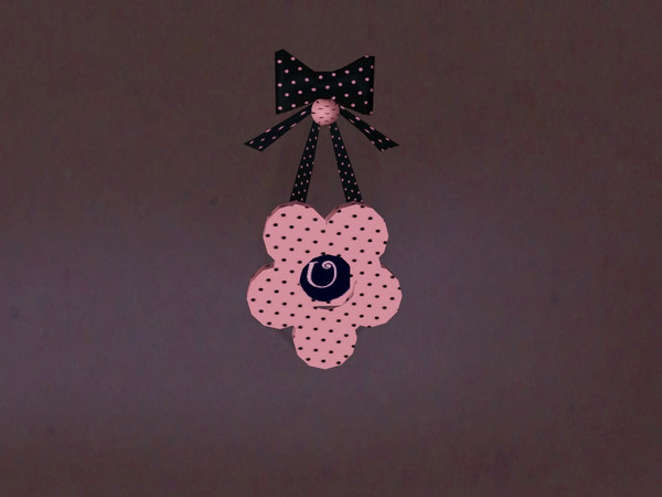 Sims 3 — hanging initials U by Navek — beautiful hanging initials for any girls room