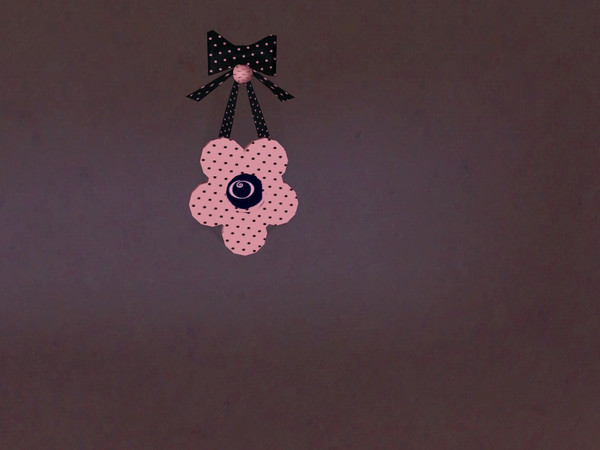 Sims 3 — hanging initials O by Navek — beautiful hanging initials for any girls room