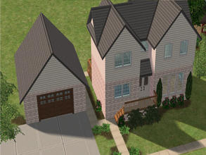 Sims 2 — MFG NL Starter # 9 by mightyfaithgirl — This starter house is deceptively larger than it appears outside.