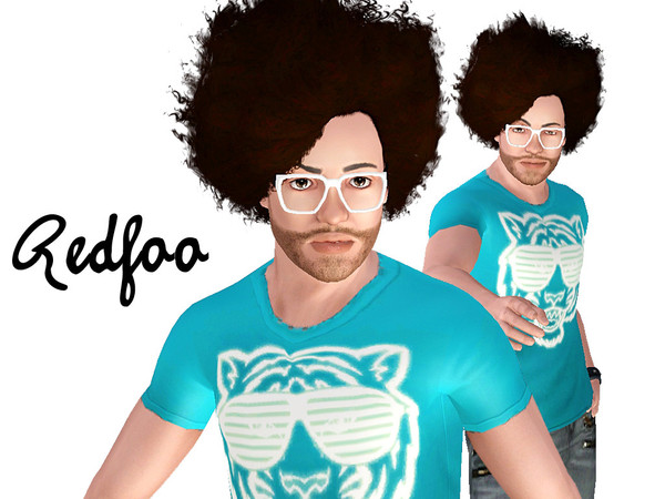 Sims 3 — Redfoo by squarepeg56 — Redfoo (Stefan Kendal Gordy), born September 3, 1975 is a member of a band which is an