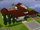 Sims 3 — Seaview Ranch by myszka09 — Serene two-story with 1 master bedroom, 1 office/bedroom, 2 1/2 baths, sunroom,