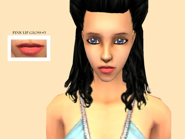 Sims 2 — _RomanticZ Set_ - Pink Lipgloss #3 by Xodess — This pink lip gloss is part of the *Romanticz Set*. Available for