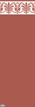 Sims 2 — Studio K Paragon - Burnt Coral by StudioKhagerks — Studio K Signature colors with a nice top border. Category: