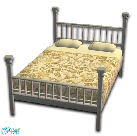 Sims 2 — Steel Bed Collection - Mesh Nikisatez05 Tsr Steelbed4 by nikisatez05 — 