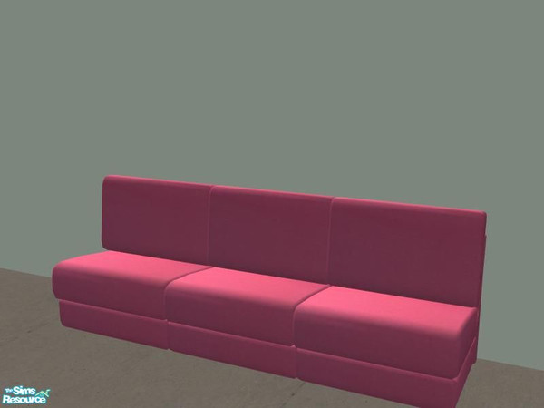 Sims 2 — Nature Sofas - Pink - Nature-sofa3-pink-5 by buraigabor — Mango Sims recolors