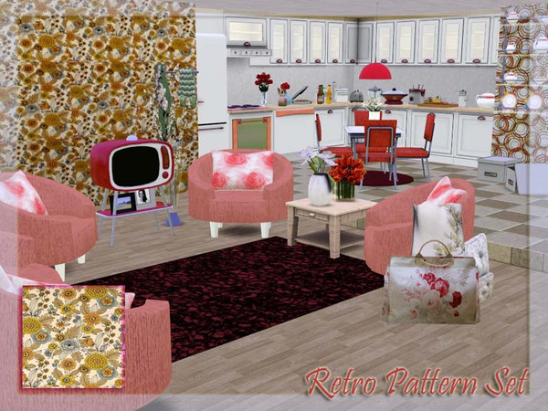 Sims 3 — V | RetroPS |1 - 9 by vidia — You can find these patterns in category of themed. I hope you like it.