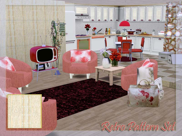 Sims 3 — V | RetroPS |1 - 6 by vidia — You can find these patterns in category of themed. I hope you like it.