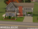 Sims 3 — Monera House by Arxsims — A basic house for your sims. It if fully furnished and has plenty of room for