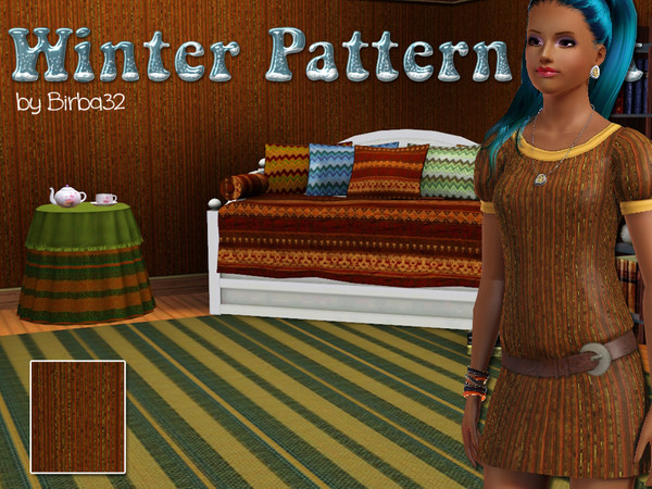 Sims 3 — Cloth stripe 2 by Birba32 — Cloth stripe2, perfect for dresses and sweaters but also for the upholstery of the