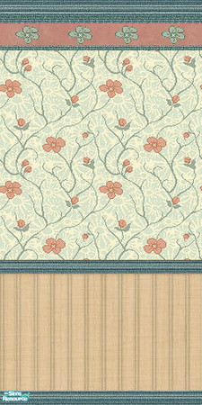 Sims 2 — Detimgi TC63 wall by Eisbaerbonzo — Made to match my TC63 Detimgi rose sets