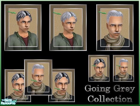 Sims 2 — Going Grey Collection by tlkaska — This set was designed for the sim who is aging gracefully. Includes: