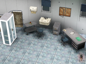 Sims 3 — Hollow's End Nurse's Office by Symphonie1213 — At any hospital, doctors and nurses alike need to be well