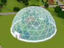 Sims 3 — Glass Dome by Jeckt2 — Glass Dome base on Episode 3 Pavilion with door/gate to make a cool house design.