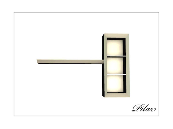 Sims 3 — Klassic ShelfRinght by Pilar — Creado por Pilar para sims3