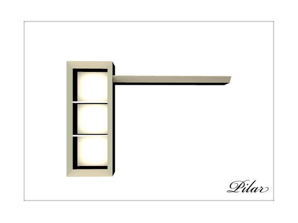 Sims 3 — Klassic ShelfLeft by Pilar — Creado por Pilar para sims3