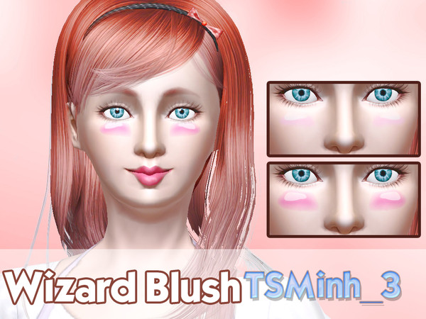 Sims 3 — Wizard Blush by TsminhSims — - A New items about Wizard :D Two Recolor Chanels For Male and Female I hope you