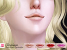 Sims 3 — X'mas Date Night Lipstick by Susan372 — Although the name is date night lipstick, but I want is natural color.