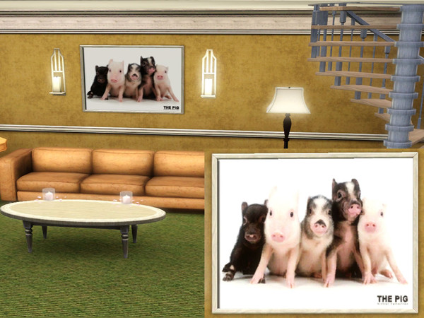 Sims 3 — Little Piggies 2x1  by ldanti2 — Little Piggies 2 as per request