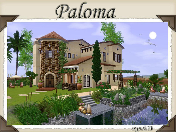 Sims 3 — Paloma by srgmls23 — A beautiful mansion built in the old style that reminds of the old castles, with a lovely