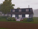 Sims 3 — The Hickman by K_Reimer — This cute little starter home has 2 bedrooms and one bathroom, perfect for your sims.