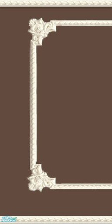 Sims 2 — Cafe Chic Wall Set - Cafe Chic - Sable Left by mistresscris — Created by MistressCris.