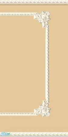 Sims 2 — Cafe Chic Wall Set - Cafe Chic - Blonde Right by mistresscris — Created by MistressCris.