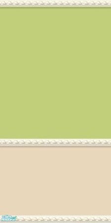 Sims 2 — Cafe Chic Wall Set - Cafe Chic - Melange Green-netsuke by mistresscris — Created by MistressCris.