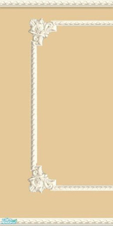 Sims 2 — Cafe Chic Wall Set - Cafe Chic - Blonde Left by mistresscris — Created by MistressCris.
