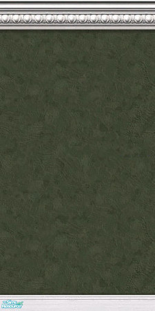 Sims 2 — Poured Plain Wall - Kelp by Mutske — 