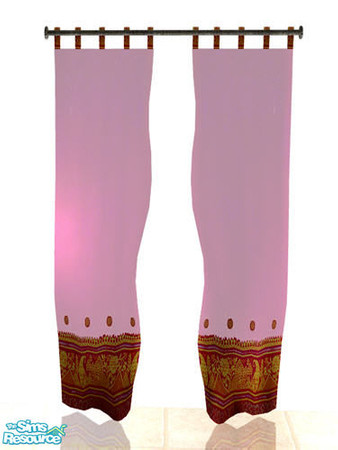 Sims 2 — Little Buddha - Curtains by Sasilia — 