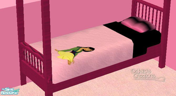 Sims 2 — Calli\'s Mulan Bedding by Callisto149 — Pretty Mulan bedding for your little sims Princess