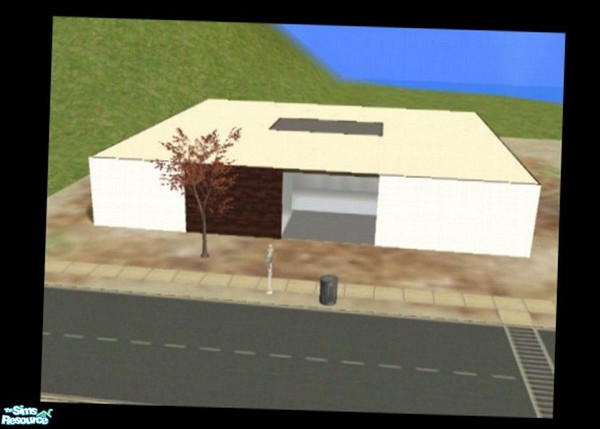 Sims 2 — Elementar by Diana86 — The Elementar house, is a reproduction, of the house of the portuguese architects Aires