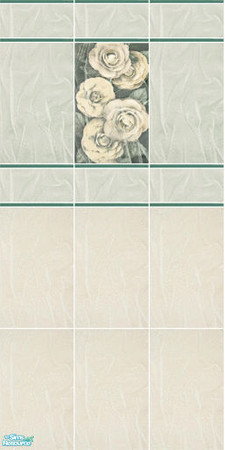 Sims 2 — Camelia - wall 5 by Mekhi — Tiled wall for your bathroom or kitchen, part of my Camelia set, enjoy!