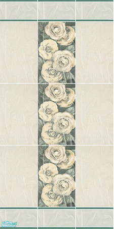 Sims 2 — Camelia - wall 2 by Mekhi — Tiled wall for your bathroom or kitchen, part of my Camelia set, enjoy!