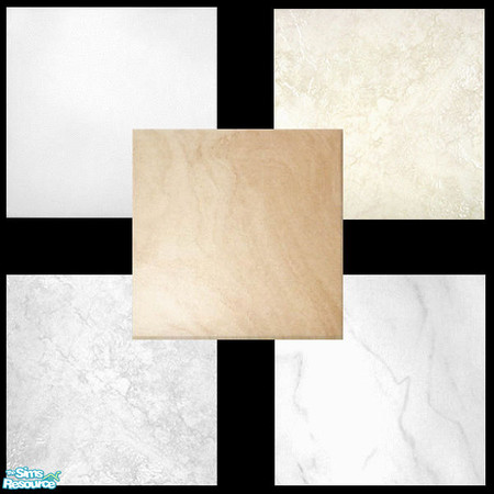 Sims 2 — Luxurious Bonn Set by yazfaruk — Luxurious and modern marble tiles.