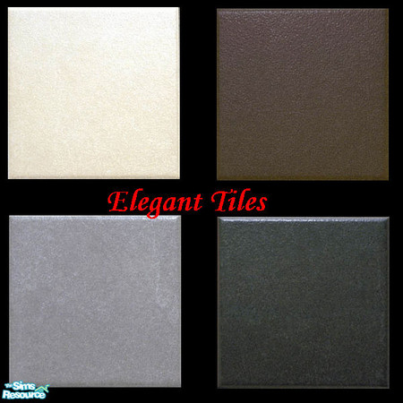 Sims 2 — Elegant Design Set by yazfaruk — Very luxurious tiles.