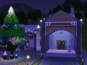 Sims 3 — Christmas Manse by norenegonc2 — A new Christmas home for you guys. This time I tried to build more of a house